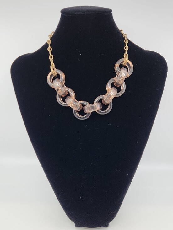 J. Crew Jewelry - J. Crew Acrylic Link Statement Necklace